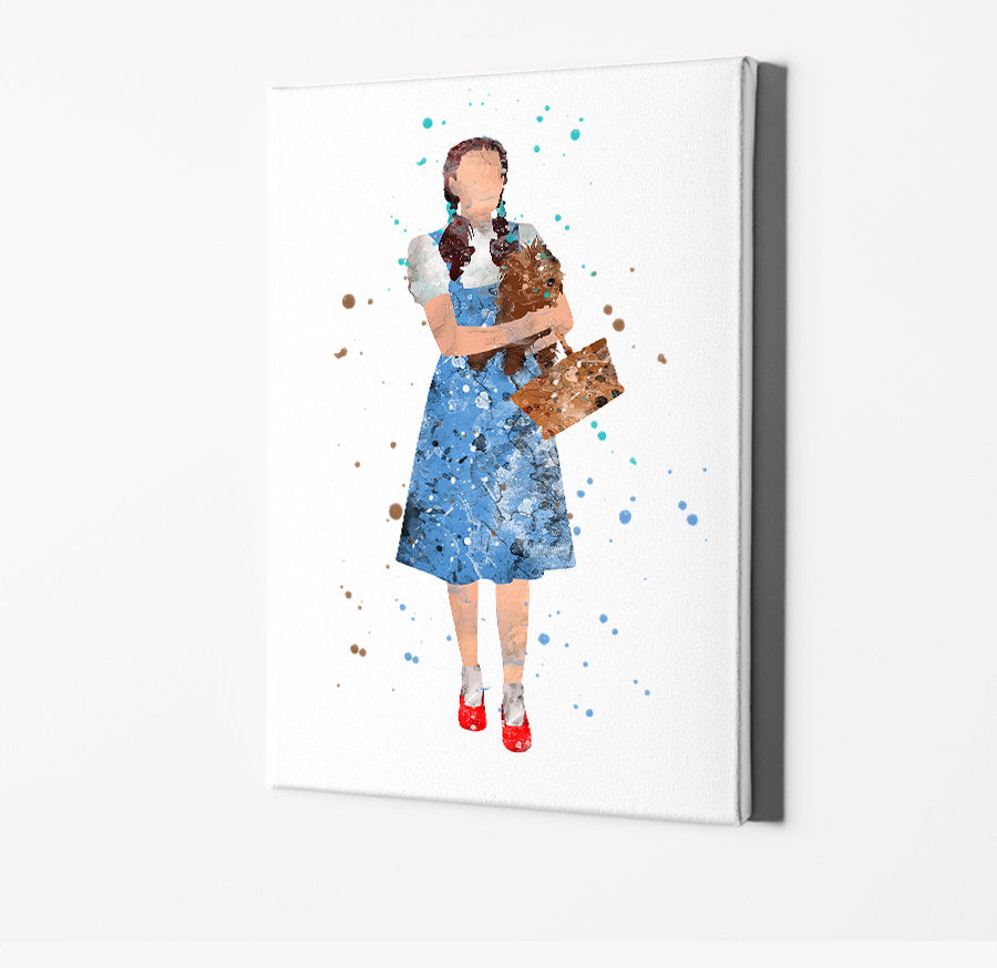 Dorothy | Movie Minimalist Watercolor Art Print Poster Gift Idea For Him Or Her | Movie Artwork