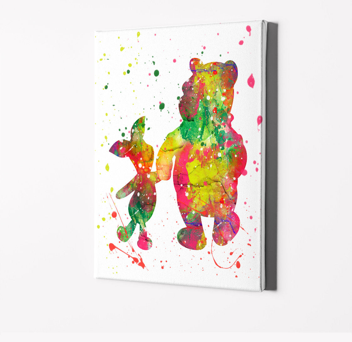 Minimalist Watercolor Art Print Poster Gift Idea For Him Or Her | Nursery Art | Baby Gift