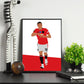 Mason 26 Artwork | Minimalist Art Print Poster Gift Idea For Him | Football Print | Soccer| Gift for Husband Boyfriend