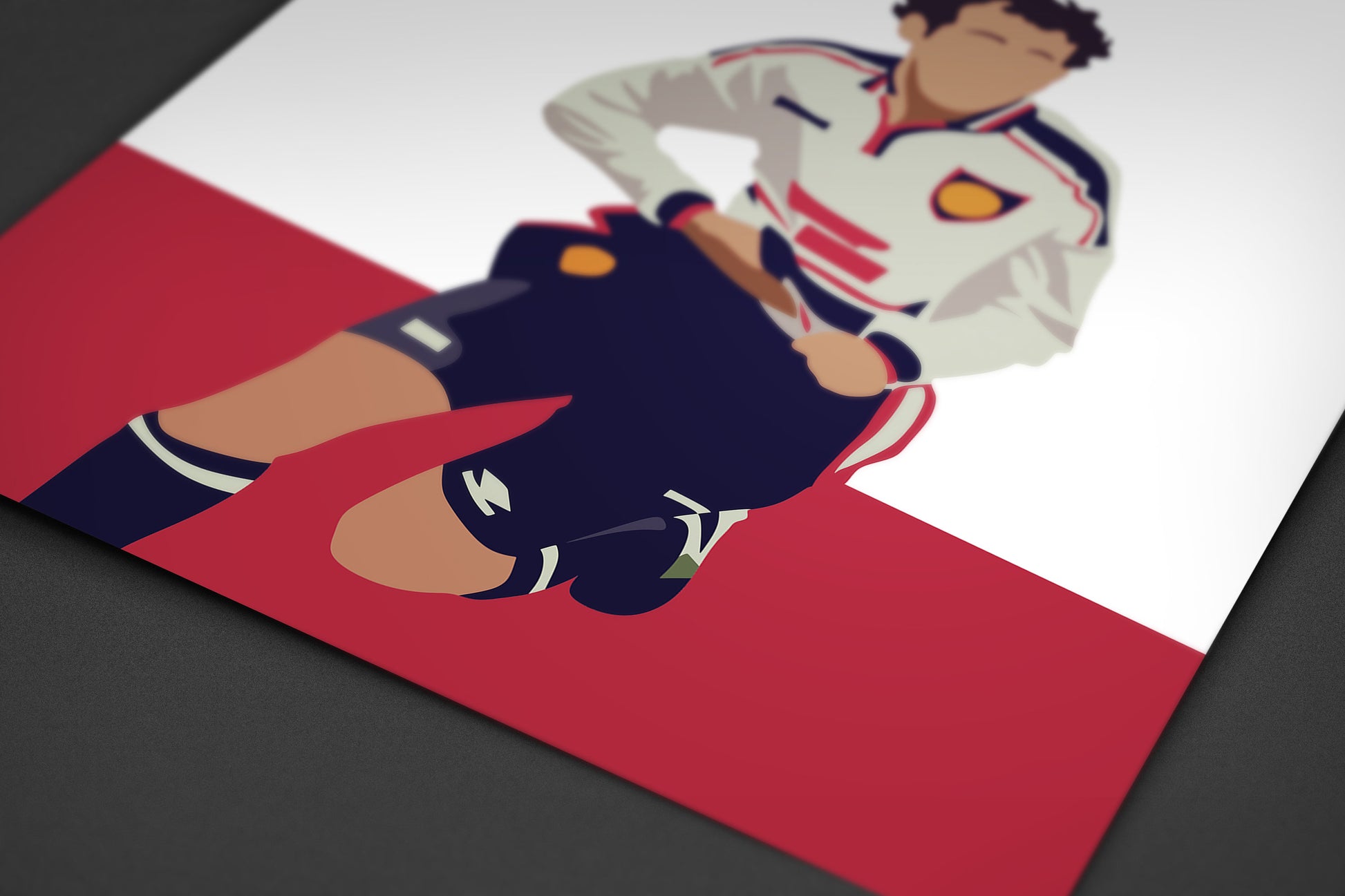 Giggsy FA CUP Artwork | Minimalist Art Print Poster Gift Idea For Him | Football Print | Soccer| Gift for Husband Boyfriend