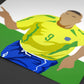 Classic Ronaldo Brazil Football Print \ Minimalist Art Print Poster Gift Idea For Him \ Soccer \ Gift for Husband Boyfriend