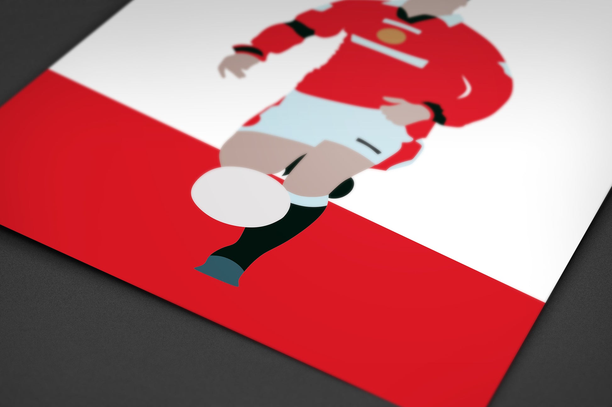 Classic Eric Artwork | Minimalist Art Print Poster Gift Idea For Him | Football Print | Soccer| Gift for Husband Boyfriend