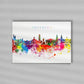 Aberdeen Skyline Art Print  | Minimalist Watercolor Art Print Poster Gift Idea For Him Or Her | Wall Art | City Skyline | City Prints
