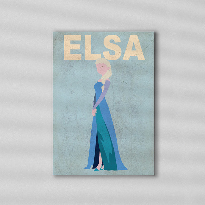 Frozen Elsa - Minimalist Art Print – SplashFrog