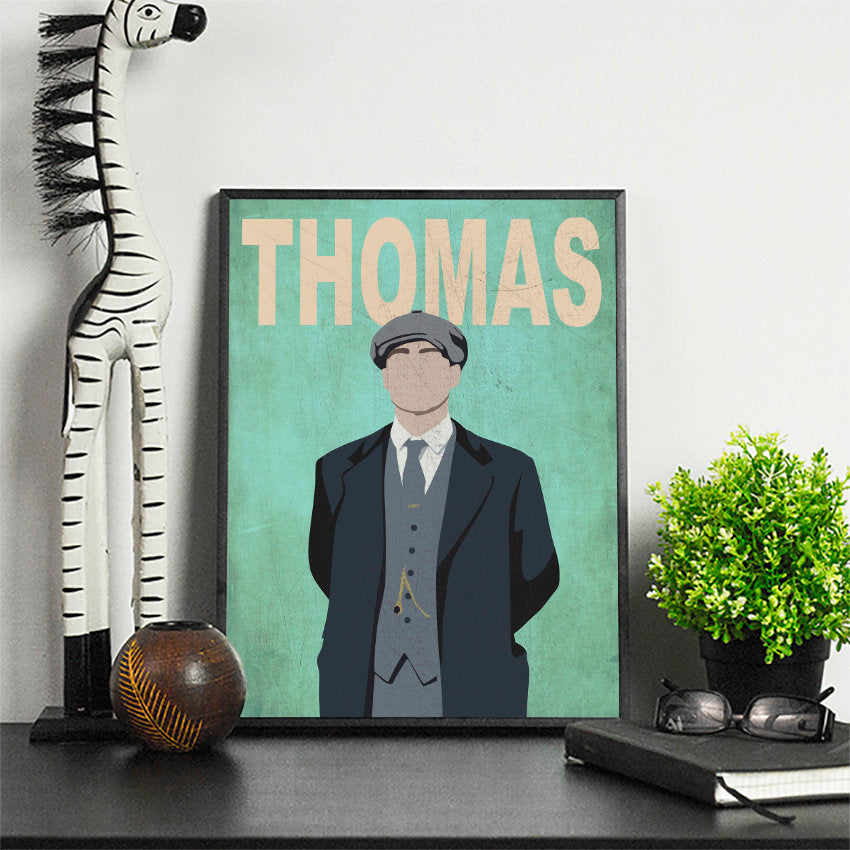 Tommy Artwork | Minimalist Art Print Poster Gift Idea For Him  Print | Gift for Husband Boyfriend