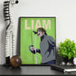 Liam G Minimalist Art Print Poster Gift Idea For Him Or Her Music Poster