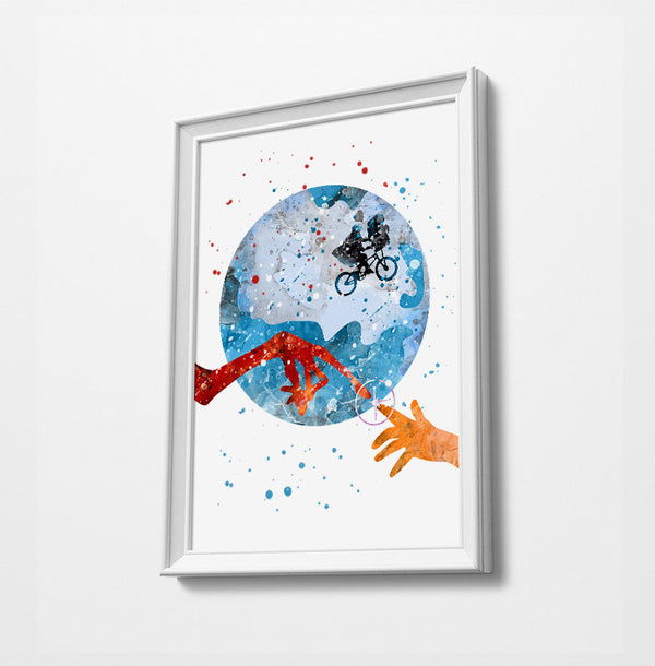 Movie Minimalist Watercolor Art Print Poster Gift Idea For Him Or Her | Movie Artwork