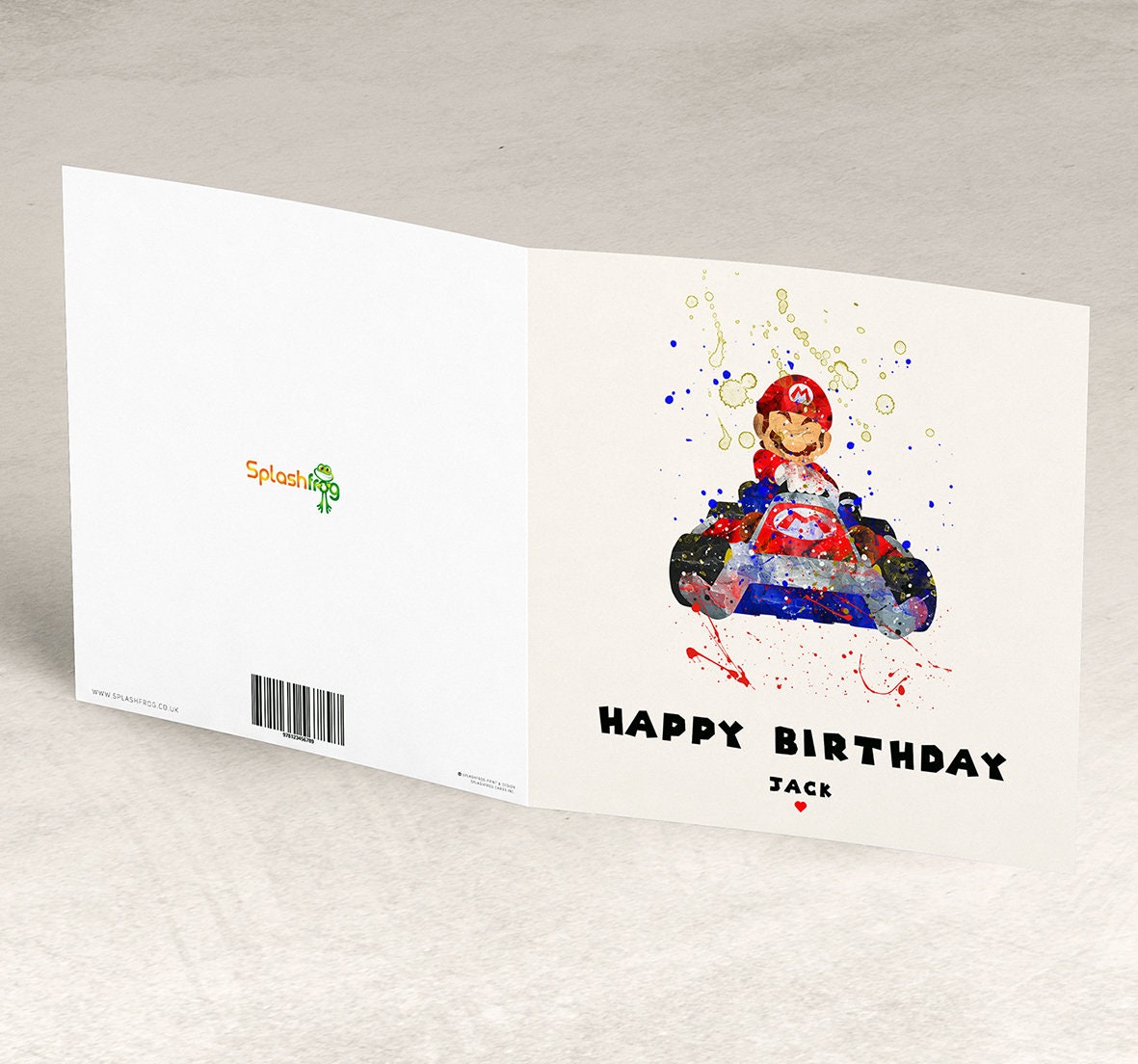 Gaming Birthday Card