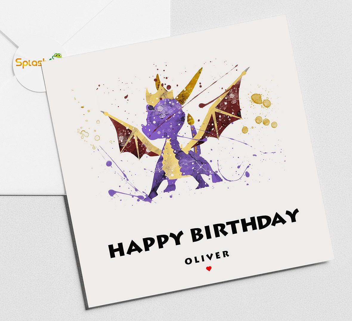 Gaming Birthday Card