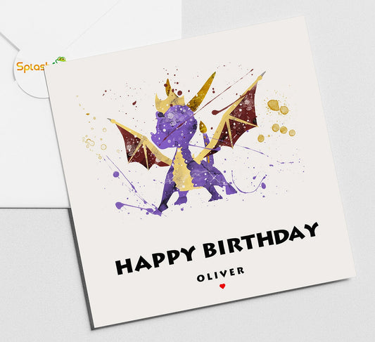 Gaming Birthday Card