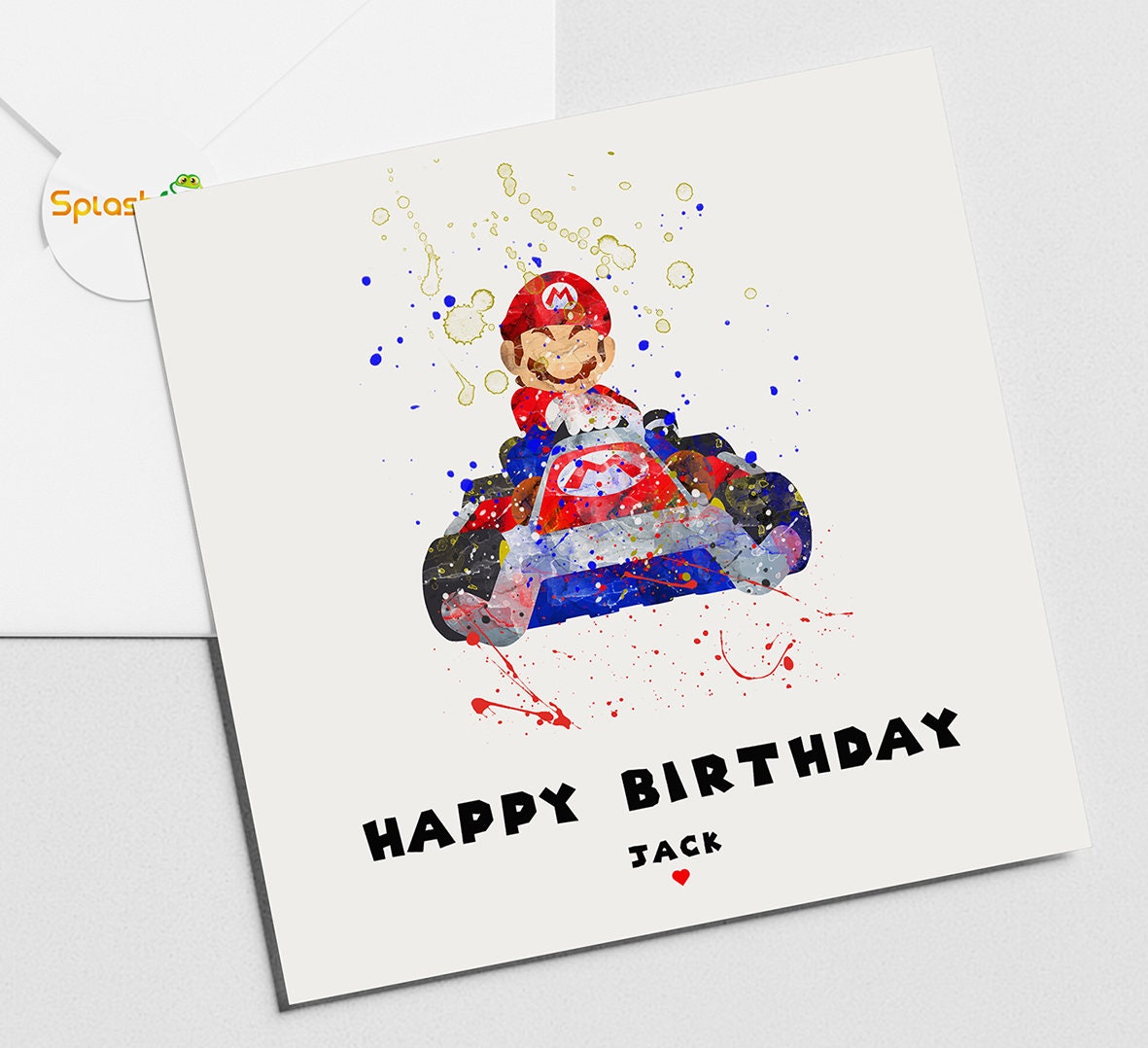 Gaming Birthday Card