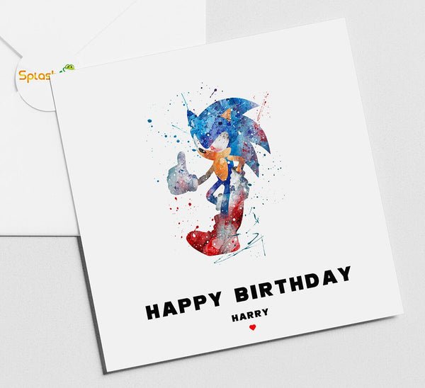 Gaming Birthday Card