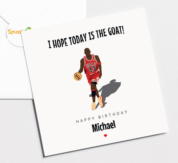 MJ Birthday Card