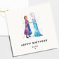 Frozen Birthday Card