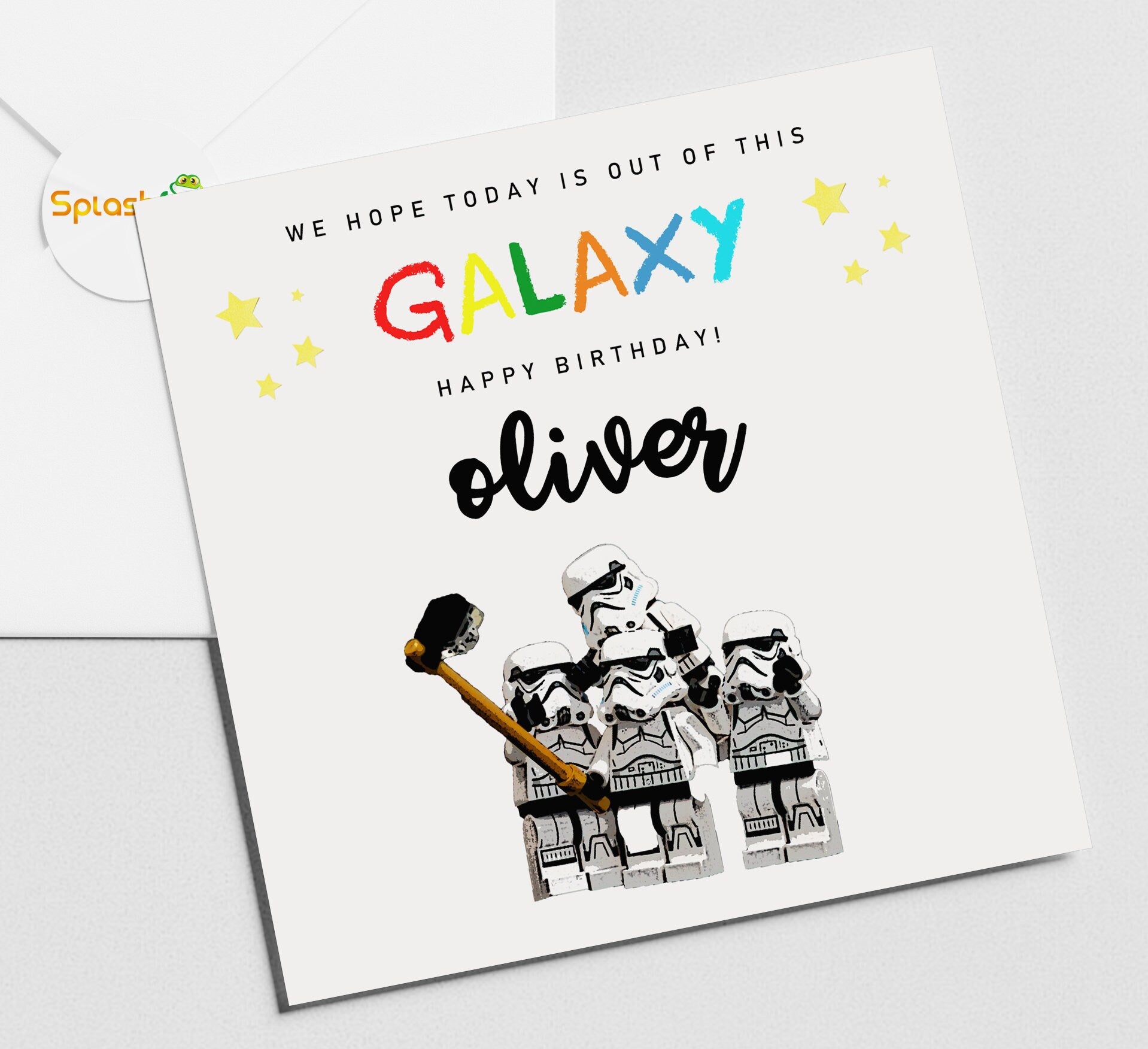 Storm Troopers Birthday Card