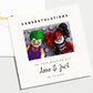 The Joker & Harley Quinn Wedding Card