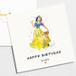 Snow White Birthday Card