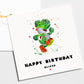 Yoshi Birthday Card, Super Mario Birthday Card