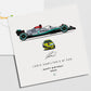 Lewis Hamilton Birthday Card 2022